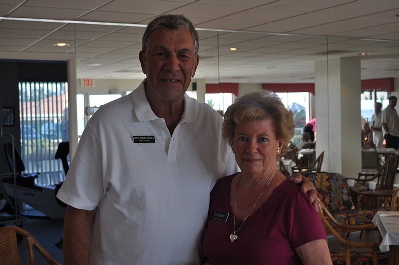 Fish fry organizers Nick Kovalakides and Trish Thaler