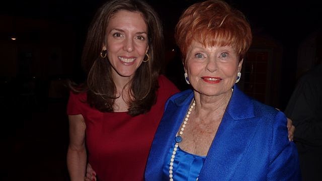 Co-chair Jackie Rogers and sponsor Mary Ann Robinson