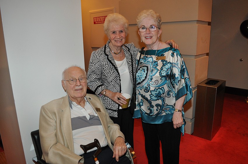 Sidney and Sylvia Waller with Patricia Fennessey