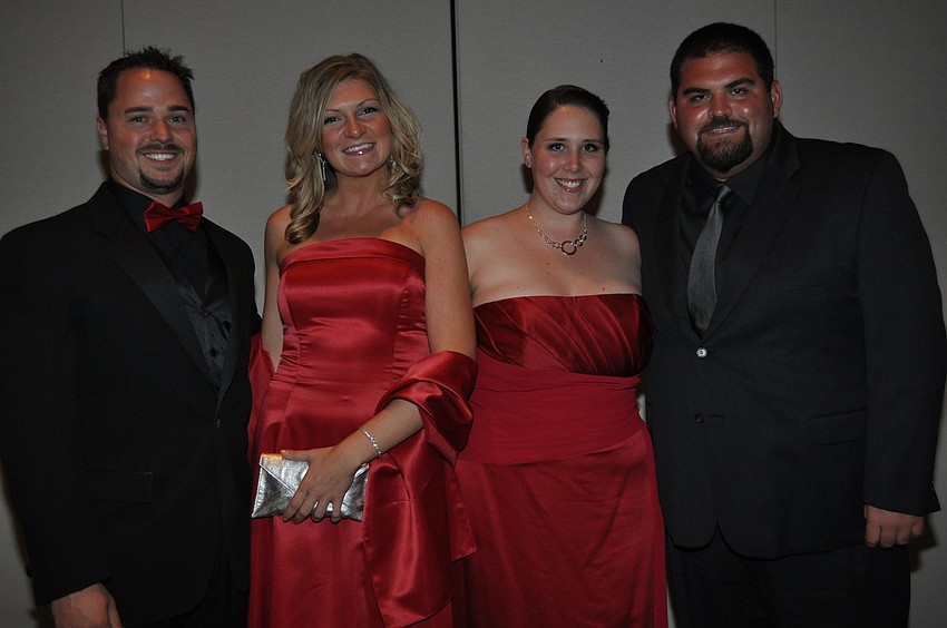 John Yingling, Christy Enos, Amy Storey and Sean Henry