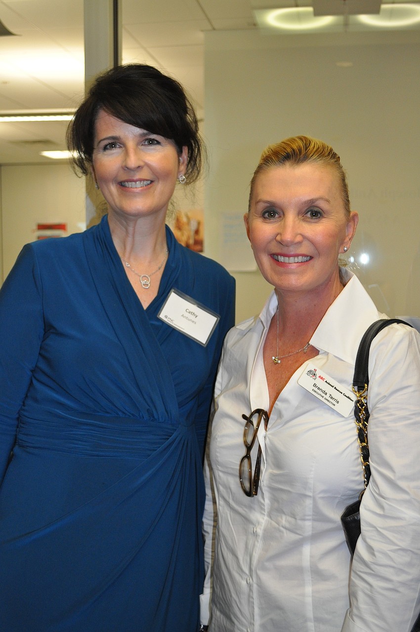 Cathy Antunes and Brenda Terris