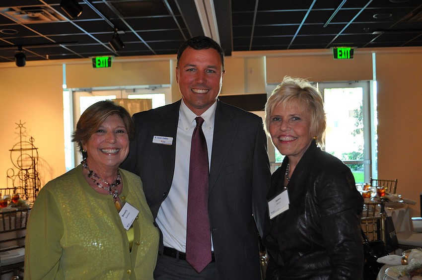 Beverly Bartner, Scott Collins and Helen Sosso