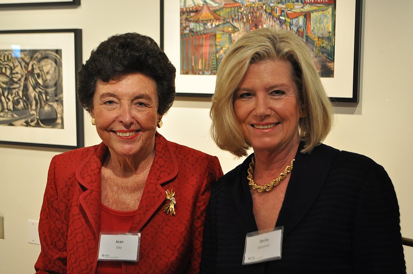 Jean Gay and Becky Mahoney