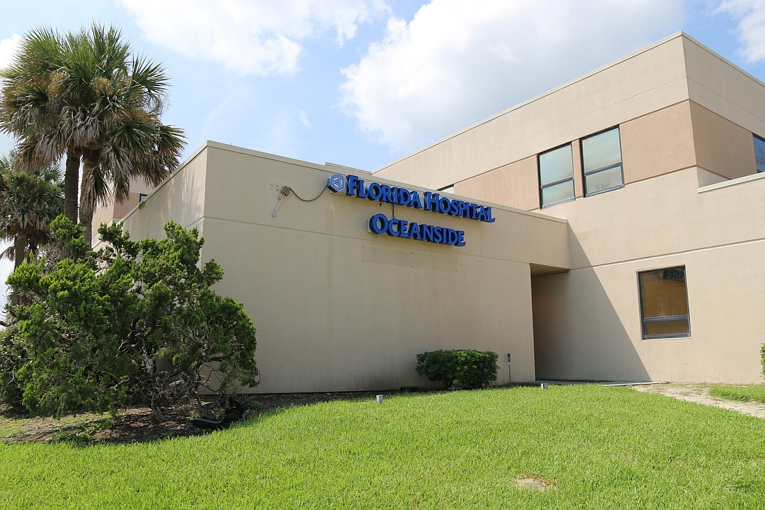 The Florida Hospital Oceanside property was listed for sale at $2.5 million.