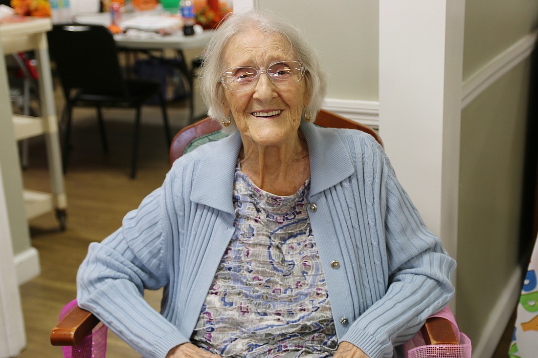 Erma Mohl is celebrating 104 years of life on Oct. 30. Photo by Jarleene Almenas