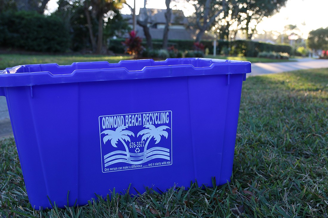Changes are likely coming to Ormond Beach recycling services. Photo by Jarleene Almenas