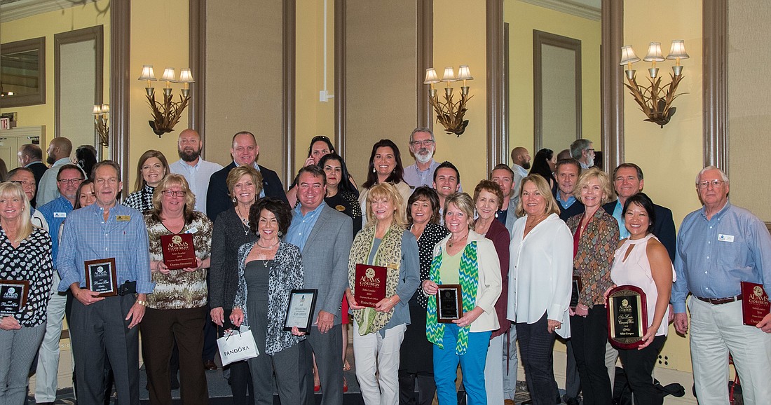 Shown above are award winners named at the Adams Cameron Realtors annual meeting. Courtesy photo