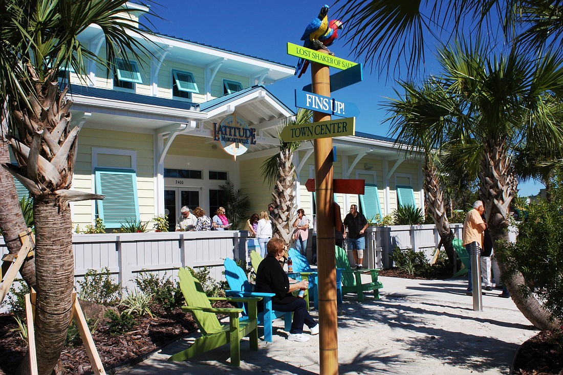 Opening day for reserving houses in Margaritaville in 2017 was busy. File photo