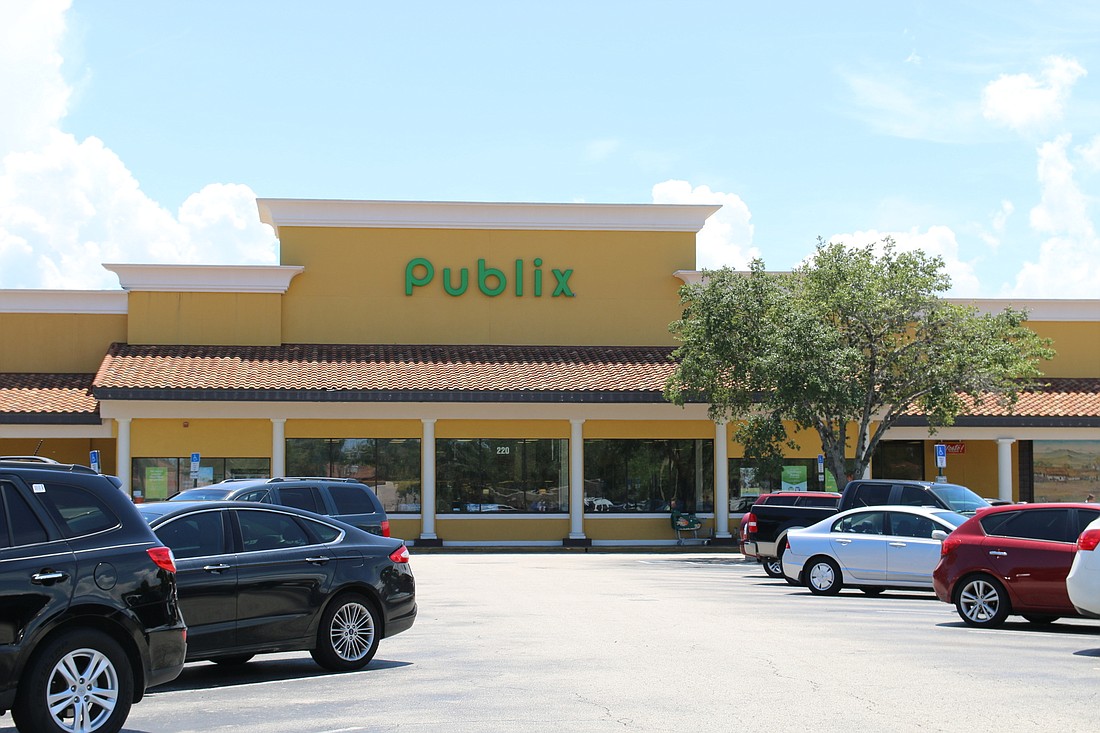 The Publix Supermarket in the Trails Shopping Center is planned to be demolished and rebuilt. File photo by Jarleene Almenas