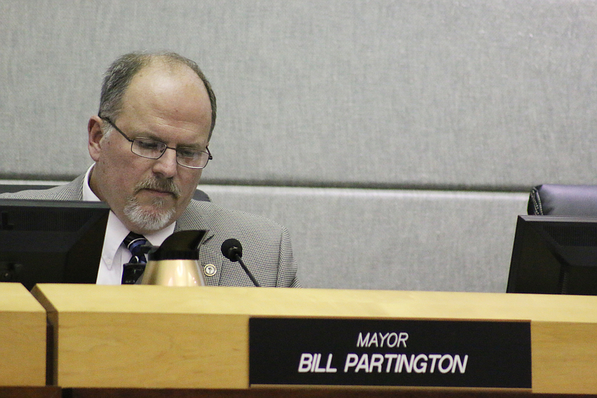 Mayor Bill Partington. File photo