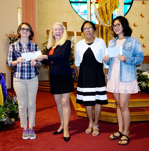 Caroline Wilson, Vice President Lauren Morris, Susan Ignacio and Audrey Yarish. Courtesy photo
