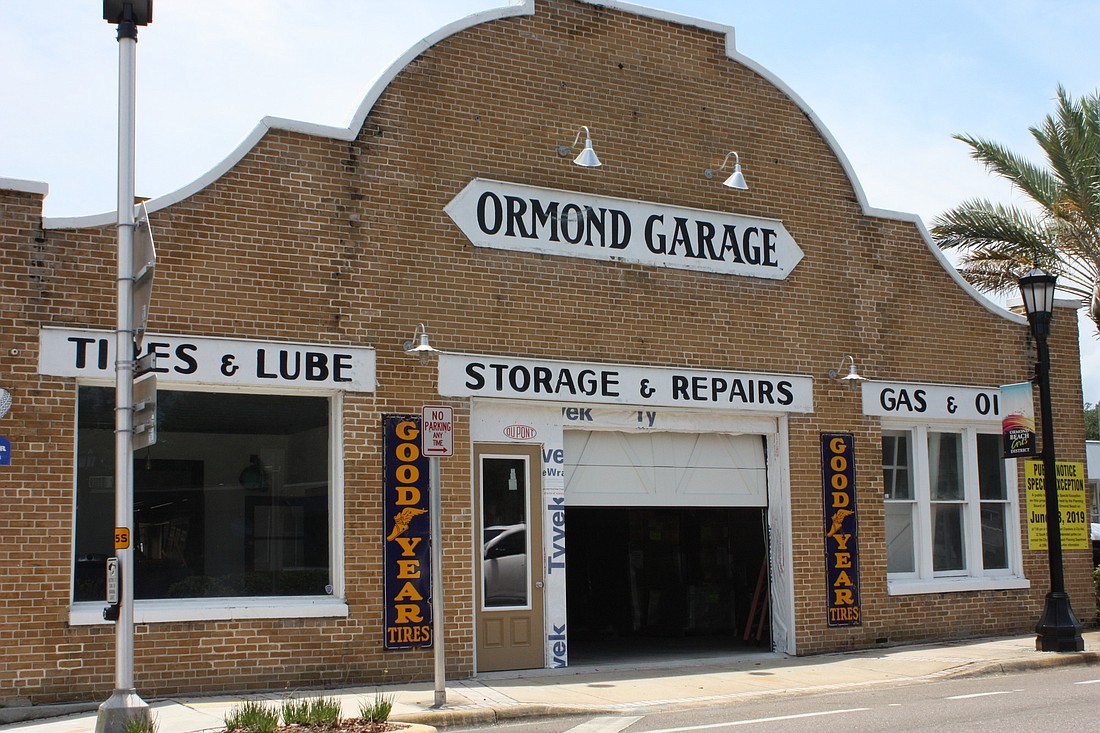 Ormond Garage Brewing will soon open in this West Granada Boulevard landmark. Photo by Wayne Grant