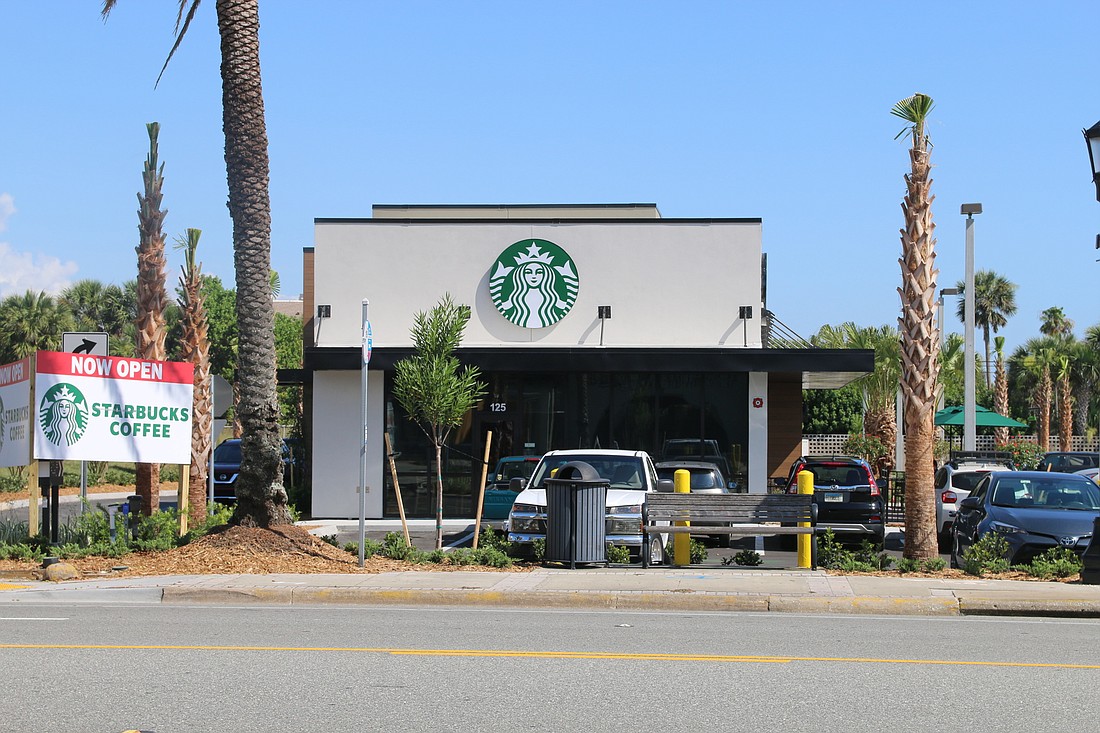 Starbucks at 125 E. Granada Blvd. is now open. Photo by Jarleene Almenas