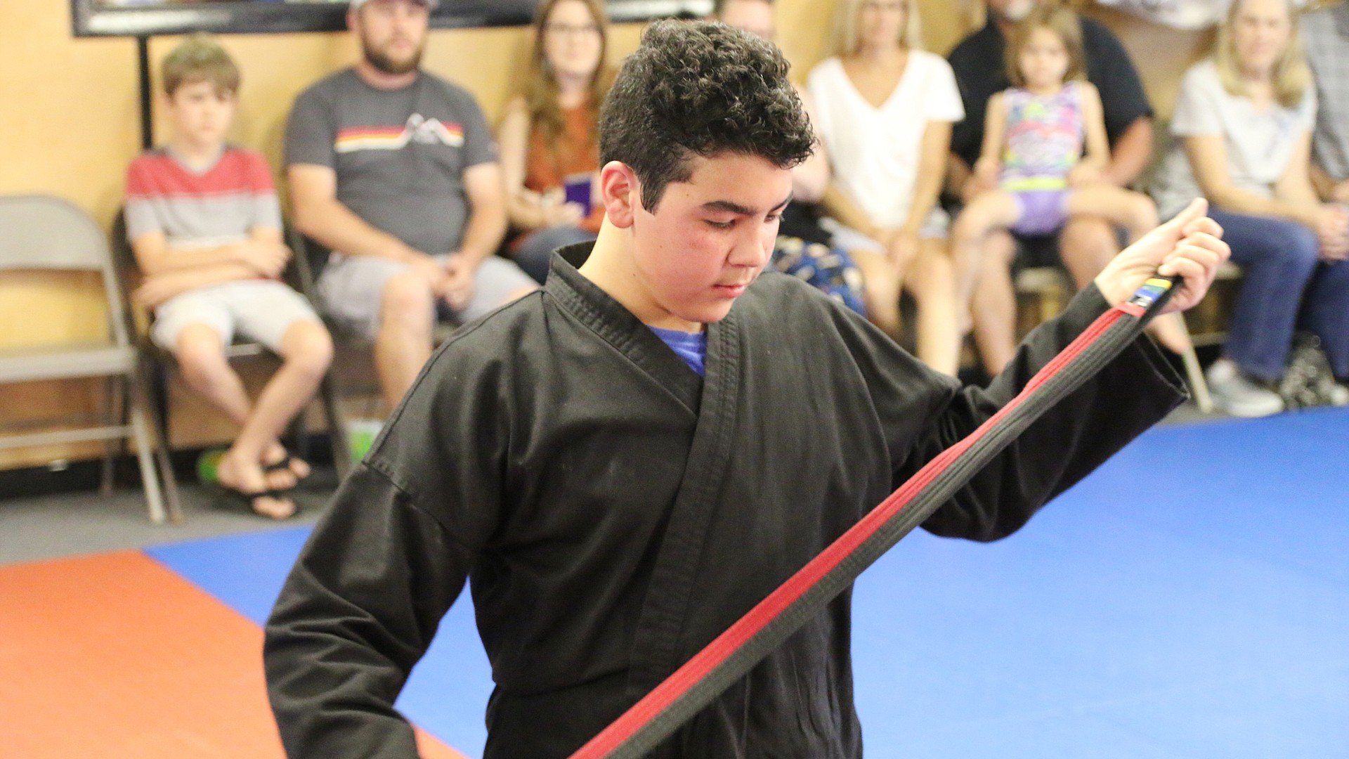 'Fullcircle' teen obtains firstdegree black belt Observer Local