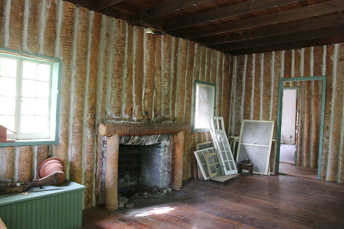 The John Anderson Cabin is a historic home built with logs on Orchard Lane. Courtesy photo