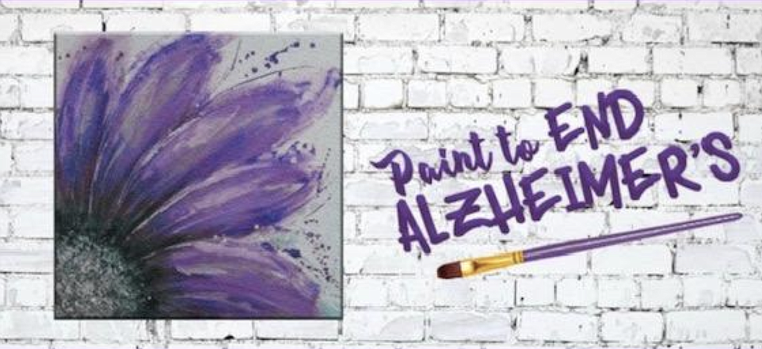 Paint to end Alzheimer's. Courtesy of the Alzheimer's Association