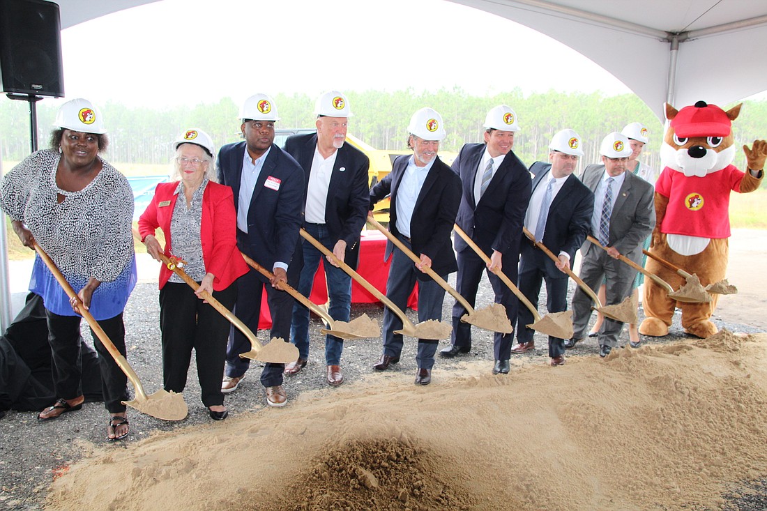 Groundbreaking for the new Buc-ee's travel center in Daytona at LPGA and I-95. Photo by Tanya Russo