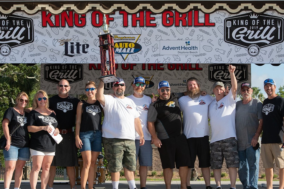 A few of the King of the Grill winners. Courtesy of the King of the Grill Facebook page