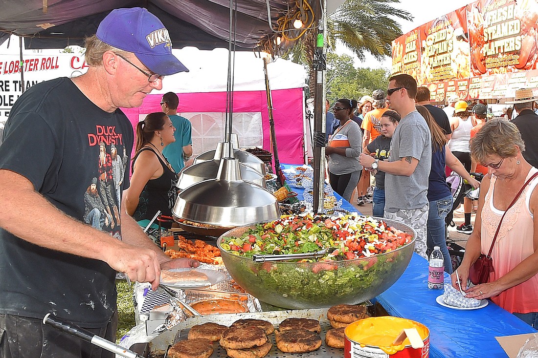 Riverfest Seafood Festival will take place at Rockefeller Gardens and Fortunato Park on Saturday and Sunday, Nov. 16-17. Courtesy photo