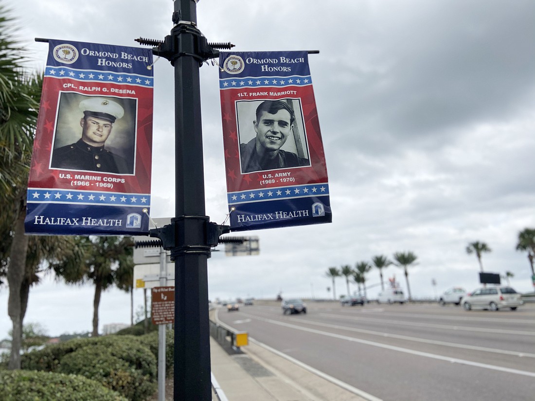 Next year's applications and renewals for the Hometown Heroes banner program are now open. File photo by Jarleene Almenas
