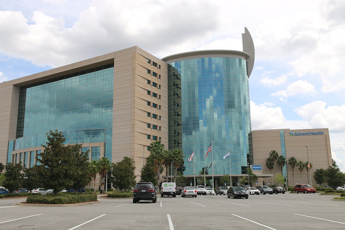 AdventHealth Daytona Beach is one of the several hospitals across Central Florida restricting patient visitation due to coronavirus spread concerns. Photo by Jarleene Almenas