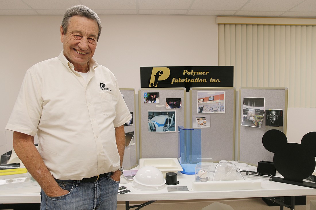 Juan Loebel, president and owner of Polymer Fabrication Inc. Photo by Jarleene Almenas
