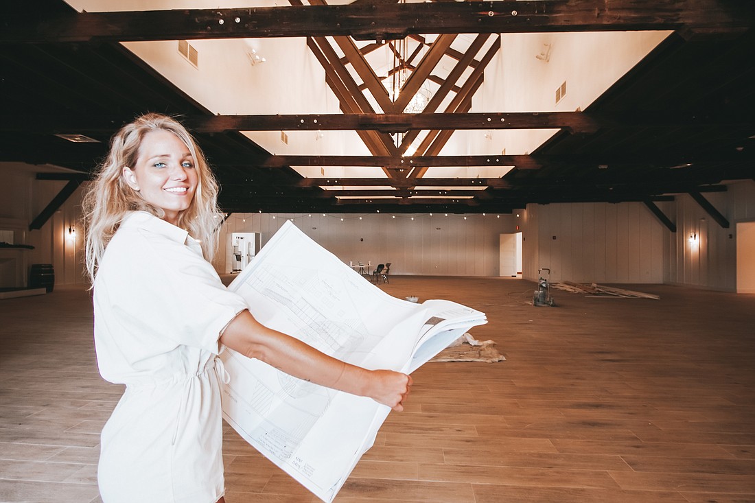 Shauna Altes was brought on board the Grand Ol' Barn renovation 10 months ago. Photo courtesy of the Locke Agency