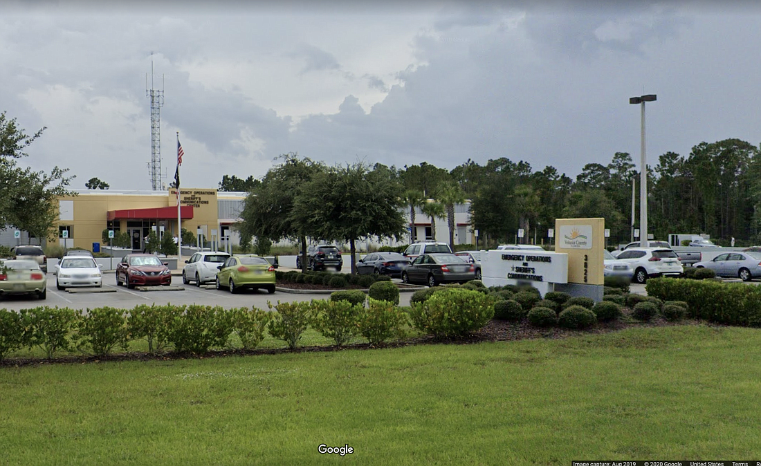 The Volusia County Sheriff's Communications Center is located in the same building as the county's emergency operations center at 3825 Tiger Bay Road in Daytona Beach. Photo courtesy of Google Maps