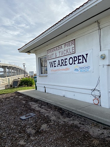 Ike Leary currently operates the Granada Pier Bait and Tackle inside Cassen Park. Photo by Jarleene Almenas