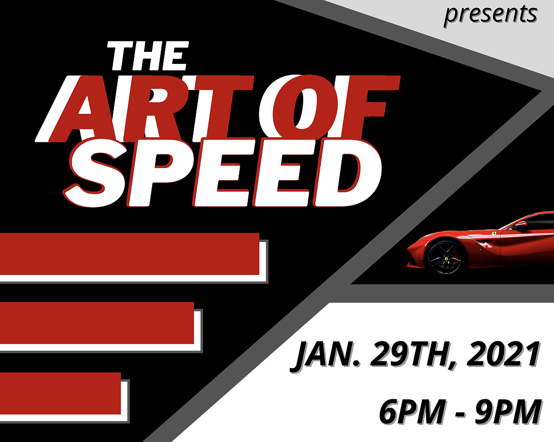 The third Art of Speed features a VIP reception. Courtesy of the NASCAR Foundation
