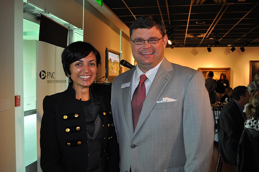 Dr. Lina Abirafeh and Matthew Bower