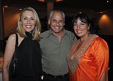 Barbara and Gary Ackerman with Fabiola Beckmann