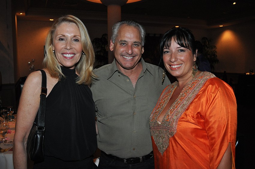 Barbara and Gary Ackerman with Fabiola Beckmann