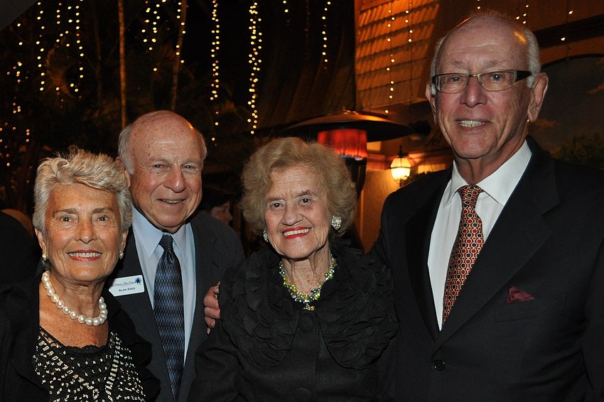Alan and Ruth Ades, Betty Schoenbaum, Bill Collins