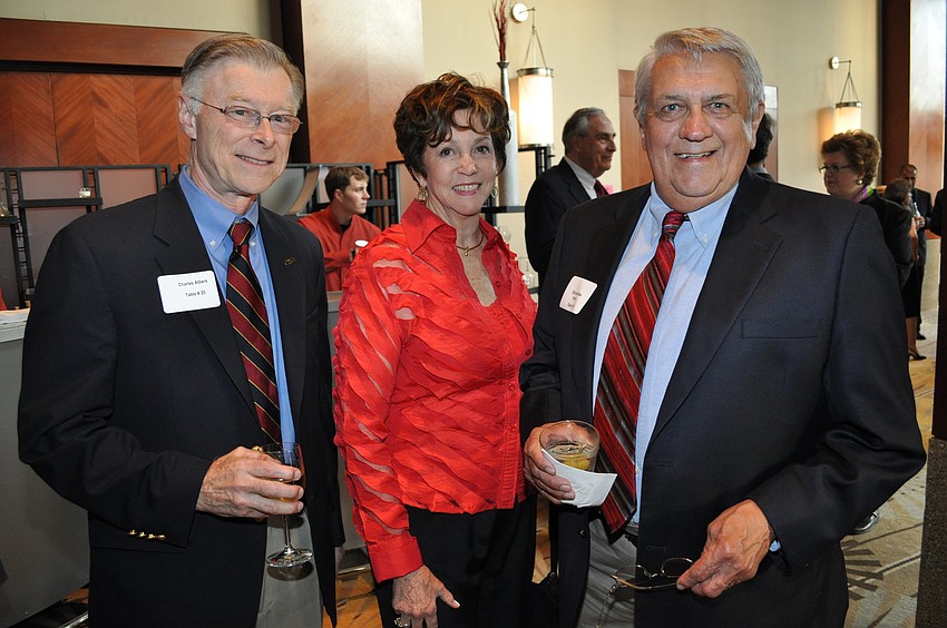 Charles Albers with Kate and Bill Korp