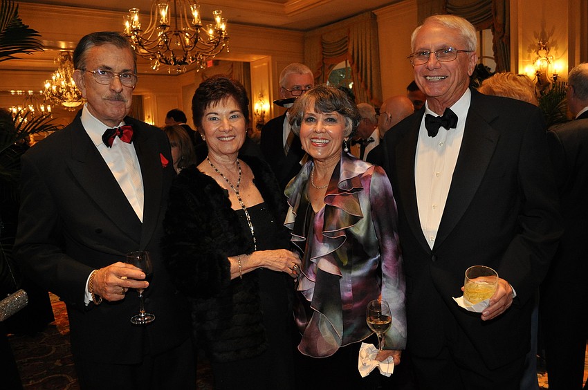 George Allison, Marie Monsky and Lenora and Jack Jost