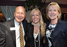 Scott Anderson, honoree Susan Jones and Teri Hansen