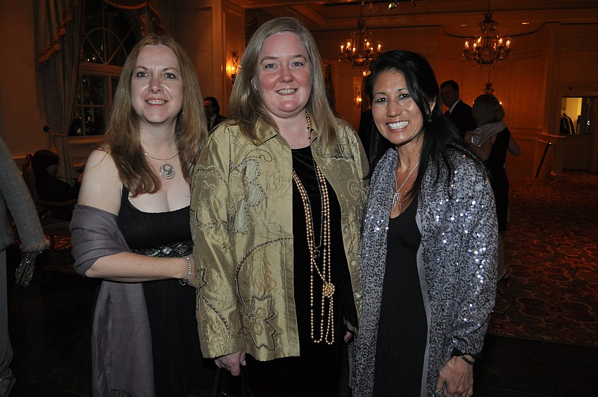 Nina Anderson, Sandra Williamson, Cindy Ochi - all class of '81