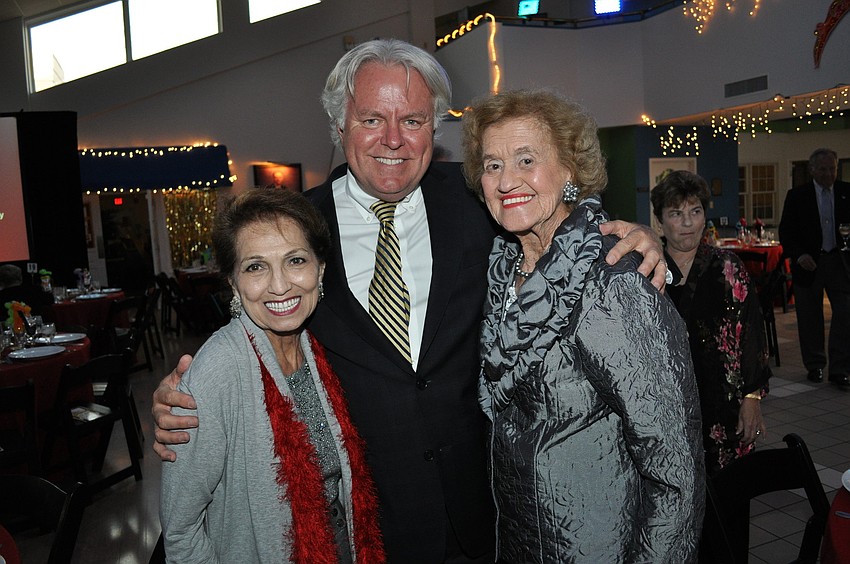 Jewel Ash, Dennis Stover and Betty Schoenbaum