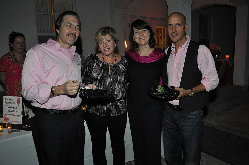 Jon and Donna Astore with Nicky and Trevor Roberts