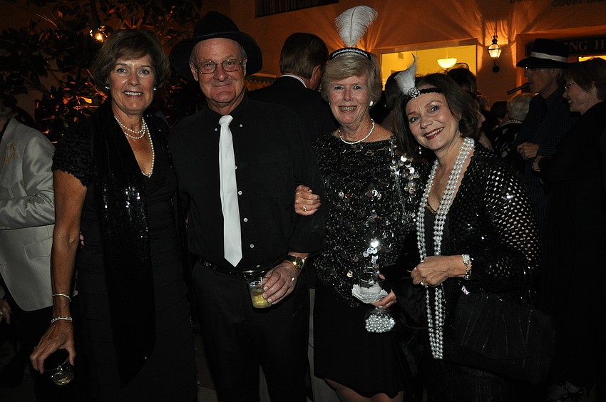 Patty Ault, Fred Theiler, Alice Fry and Pam Theiler