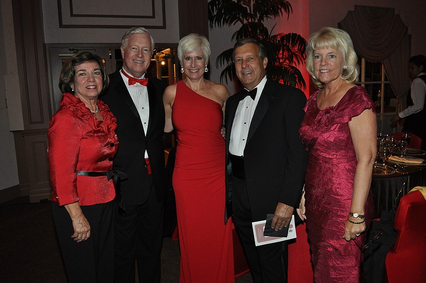 Nancy Bailey, Dick and Danielle Gladding and Dave and Elaine Bustard