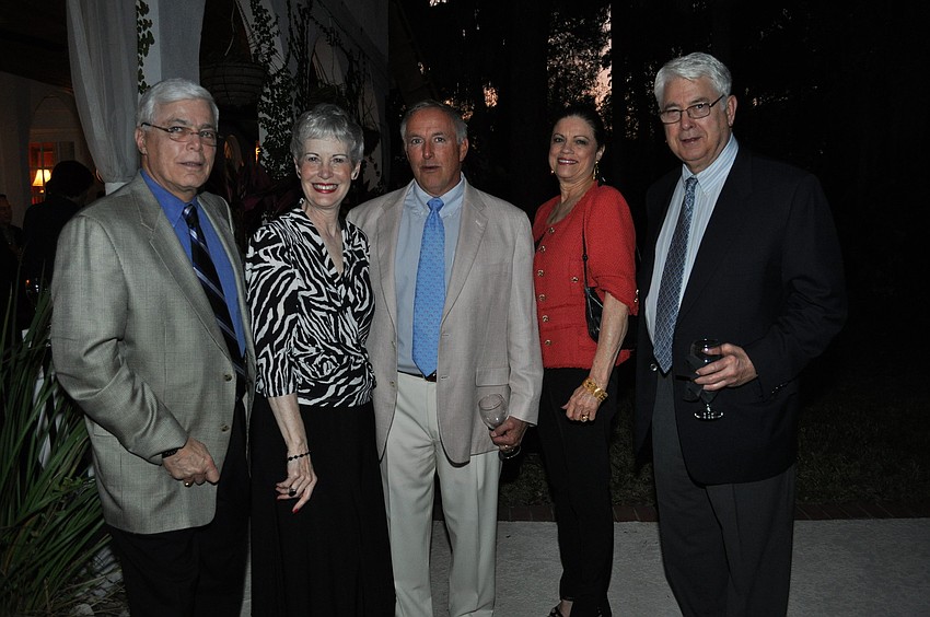 Mike and Donna Baker, Tom Cornell and Ann and Larry Garberding
