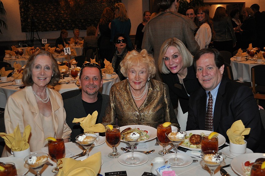Margaret Barbieri, Iain Webb, Ulla Searing, Hillary Steele and Michael Shelton