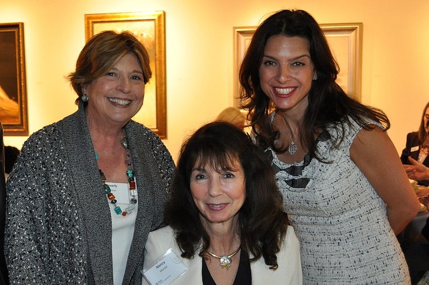 Beverly Bartner, Nancy Markle and Aimee Cogan