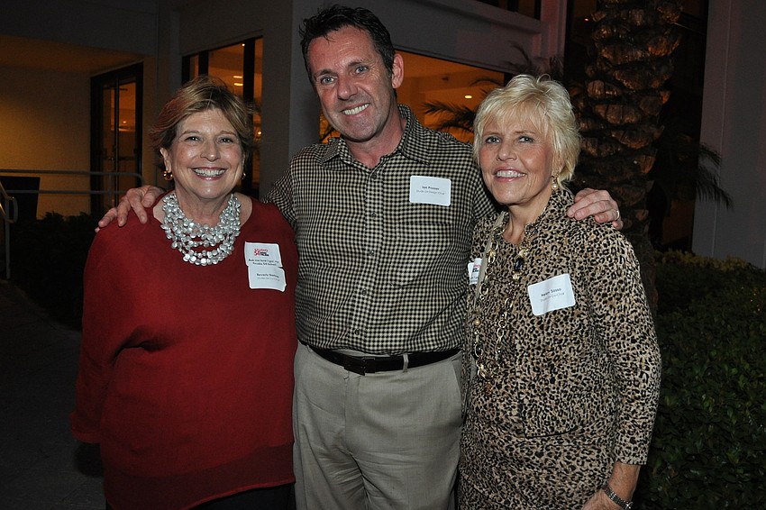Co-chair Beverly Bartner, Design Chair Ian Prosser, Co-chair Helen Sosso