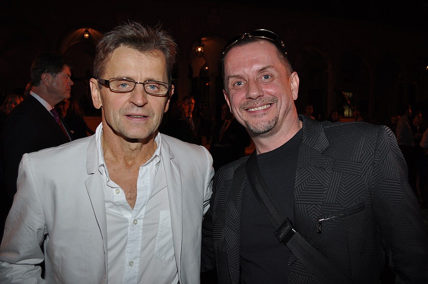 Mikhail Baryshnikov and Iain Webb