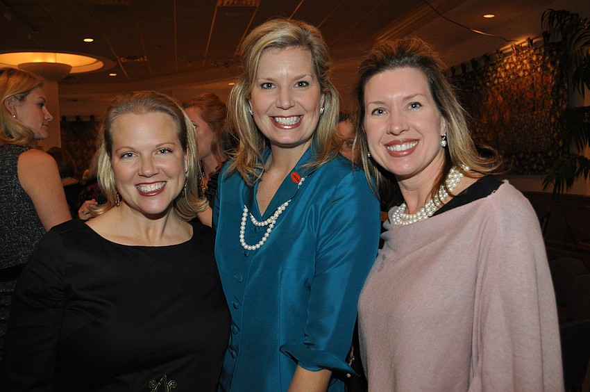 Jamie Becker, Amanda Morris and Liz Bentley
