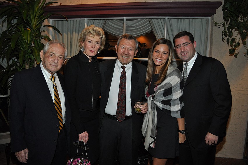Nate Benderson, Anne Virag, Irv Shuman, Gina Benderson, Shaun Benderson