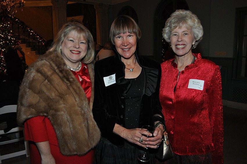 Debbi Benedict, Barbara Dumbaugh and Mary Lou Moulton